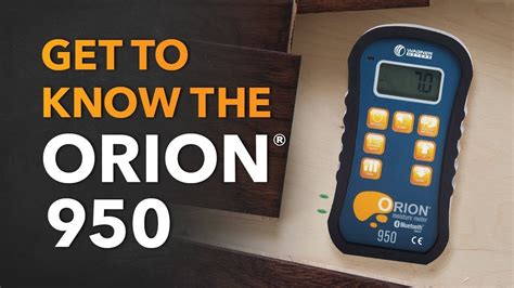 vochtmeter wish|Orion 950: Get to Know the Moisture Meter .